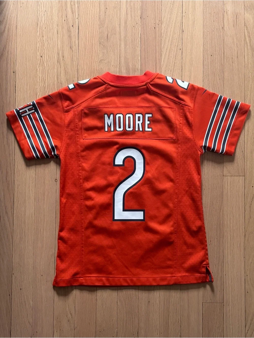 Nike NFL Kids' DJ Moore #2 Chicago Bears Jersey, Orange